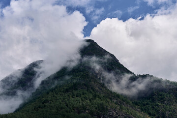 Storaskori Mountain at Skjolden in Sogn og Fjordane.
