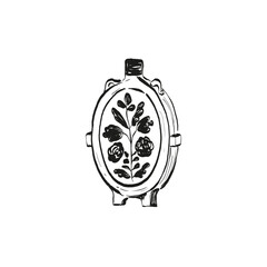 Hand draw la dolce vita vintage doodles collection. Illustrations for invitations, menus and parties. La dolce vita italian style. summer holidays in the village of Provence.