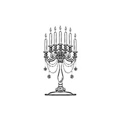 Hand draw la dolce vita vintage doodles collection. Illustrations for invitations, menus and parties. La dolce vita italian style. summer holidays in the village of Provence.