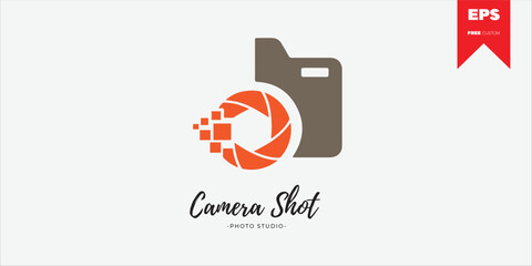 photography and camera logo for logo designer or web developer inspirations