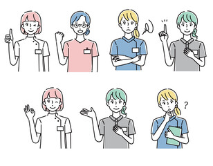 作業療法士、理学療法士、言語聴覚士、看護師、医療