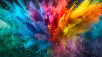abstract colorful background with space