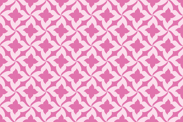 pink flower seamless pattern wallpaper