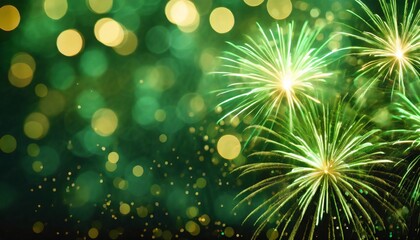Obraz premium fireworks in the night sky