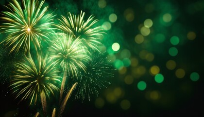 Fototapeta premium fireworks in the night sky