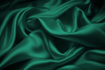 fabric smooth green texture background
