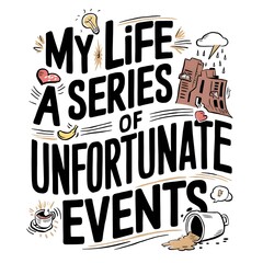 Naklejka premium Stylish shirt with a simple design on funny and humorous shapes and writing.