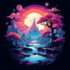 Stylish shirt with a simple design on funny and humorous shapes and writing.