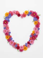 Obraz premium Heartfelt Blossoms Frame