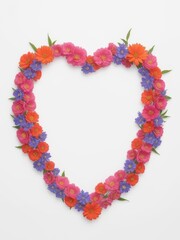 Obraz premium Heartfelt Blossoms Frame