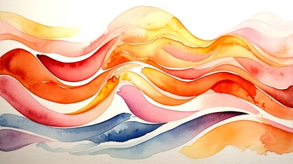 abstract colorful wave background