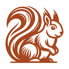 Squirrel vector, squirrel logo
