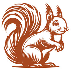 Squirrel vector, squirrel logo