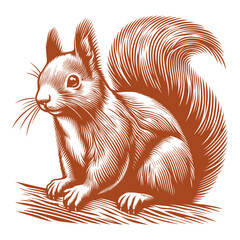 Squirrel vector, squirrel logo