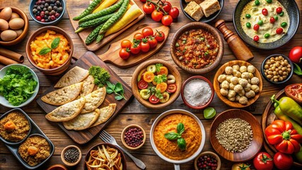 Fototapeta premium food-table