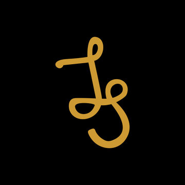 Vector graphic of the classic JS monogram logo. This vector is perfect for company logos, wedding name designs, templates, t-shirt designs, name identities and branding etc.
