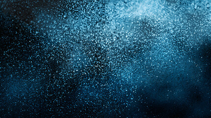 Obraz premium Black and blue grainy gradient background with vibrant noise texture for summer banner design