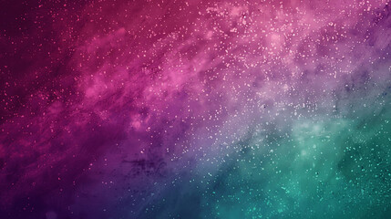 Obraz premium Bright magenta green grainy background with vibrant noise texture for gradient retro poster design