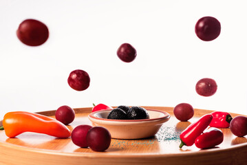 Uvas ácidas dulces