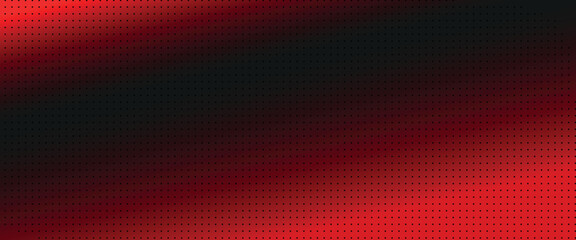 Checkered Halftone Pattern Vector Angled Border Red Dark Blue Abstract Background. Chequered Rounded Square Dots Subtle Texture Pop Art Graphic Design. Half Tone Contrast