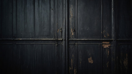 Fototapeta premium old wooden door with background
