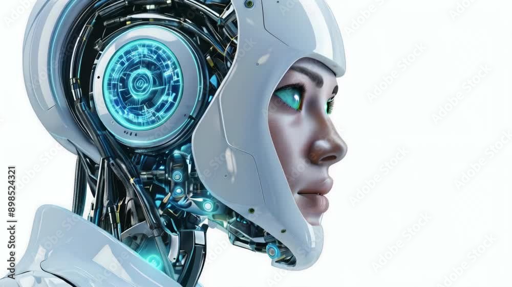 Poster future robot artificial intelligence enlightening ai technology development and machine learning con