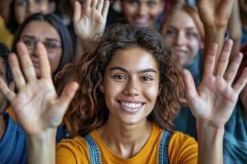 Fototapeta premium Group of Multiethnic Diverse Mixed Occupation People