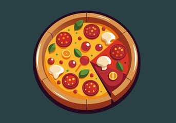 bakey, cheese, cook, cooking, fast food, food, forno, hut, mobile meals, mobile pizza, pizza, recipe, restaurant, service, slice, pizza logo, pizza, pizza hut, delouses pizza,  Japanese food, food,  
