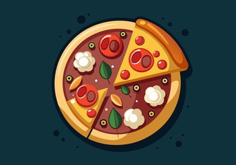 bakey, cheese, cook, cooking, fast food, food, forno, hut, mobile meals, mobile pizza, pizza, recipe, restaurant, service, slice, pizza logo, pizza, pizza hut, delouses pizza,  Japanese food, food,  
