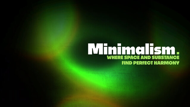 Animated Titles in Abstract Style