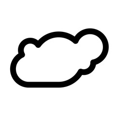 Cloud icon template