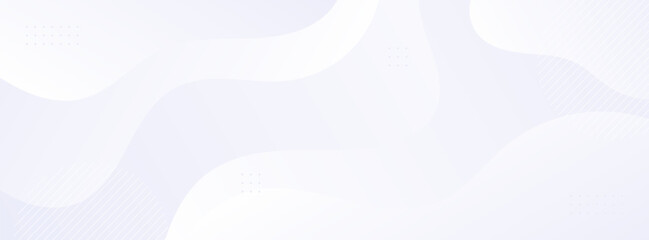 Minimal abstract geometric gradient white and gray color. Modern and creative template banner design. Vector illustration