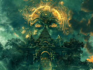 Esoteric wallpaper background