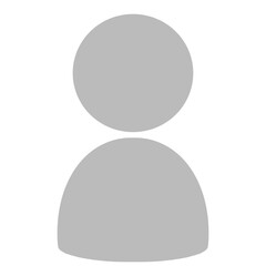 a person icon on a transparent background