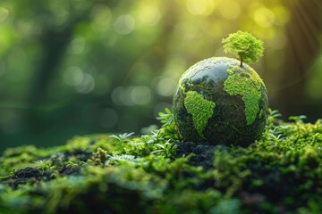 World environment day  go green and ecology sustainability concept