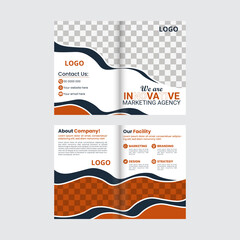 Corporate Bifold Business Brochure Design 