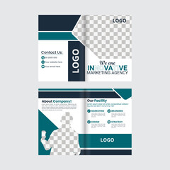 Corporate Bifold Business Brochure Design 