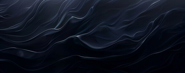 Obraz premium A dark background with soft, flowing gradients and subtle highlights, offering a smooth and elegant look.