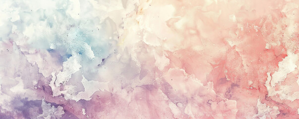 A soft, watercolor texture backdrop with gentle blends of pastel tones, perfect for an artistic and serene scene.