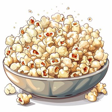 recommend clip art: Bowl of Popcorn.
