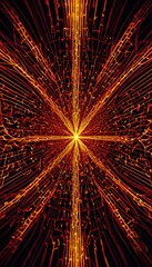 Pyrotechnic Starburst Phenomenon