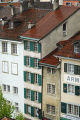 The old town of Lausanne, Switzerland	