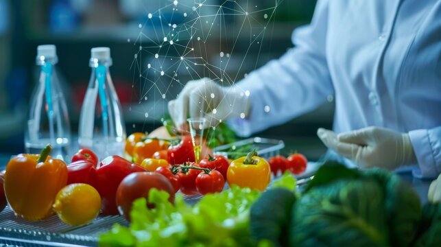 An informative overview of food quality control methods, emphasizing the importance of laboratory precision in detecting contaminants and ensuring the safety of food supplies
