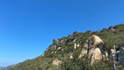 Stoneface hillside