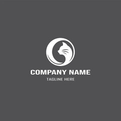 CAT abstract business logo design