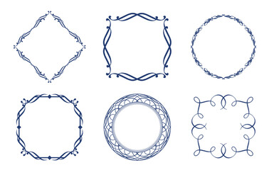 夏を感じるアンティークフレーム