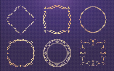 夏を感じるアンティークフレーム