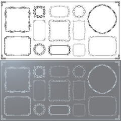 夏を感じるアンティークフレーム