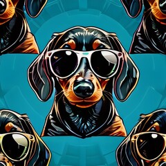 Cat Olympics. Cats are jumping into an outdoor arena together and each is chasing for the first position on their own back legs