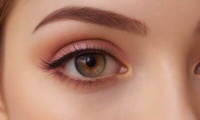 Fototapeta premium Eye makeup